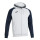 White/Dark Navy