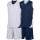 Dark Navy/White