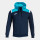Navy Blue/Fluorescent Turquoise