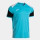 Fluorescent Turquoise/Black/White