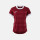 Burgundy/White