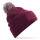 Burgundy/Off White