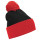 Black/Bright Red