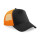 Black/Orange