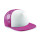 Fuchsia/White