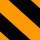 Black/Orange