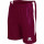 Maroon/White