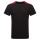 Black/Fire Red