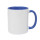White/Medium Blue
