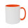 White/Orange