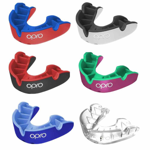 OPRO Silver Self-Fit Mouthguard