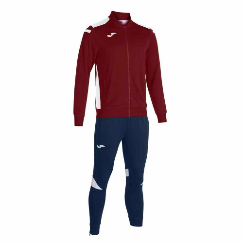 Joma Championship VI Tracksuit - Burgundy/White