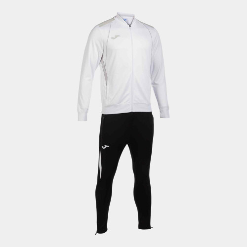 Joma Championship VII Tracksuit - White/Grey/Black