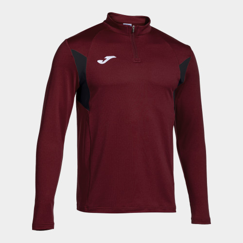 Joma Winner III 1/4 Zip - Burgundy/Black