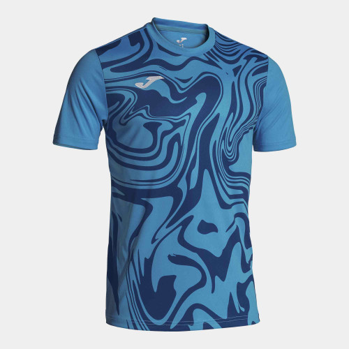 Joma Lion II Shirt (Short Sleeve) - Medium Sky/Dark Royal
