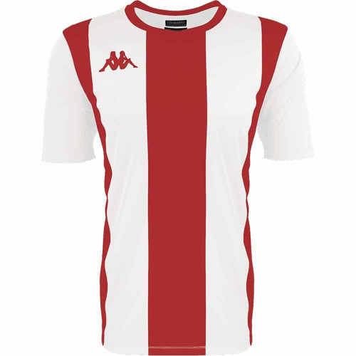 Kappa Caserne SS Shirt - White/Red