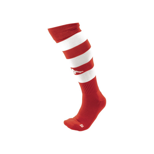 Kappa Lipeno Sock - Red Crimson/White