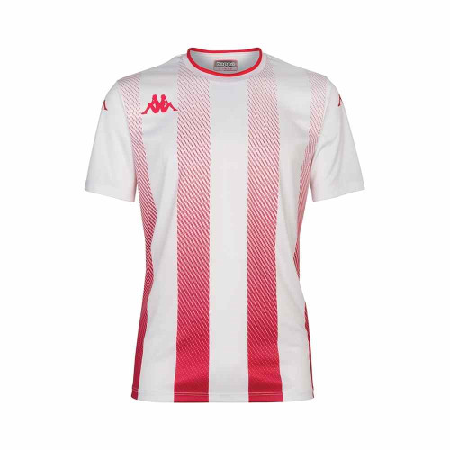 Kappa Bugo Act Jersey - White/Red