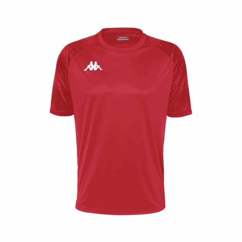 Kappa Daverno Act Jersey (Short Sleeve) - Red