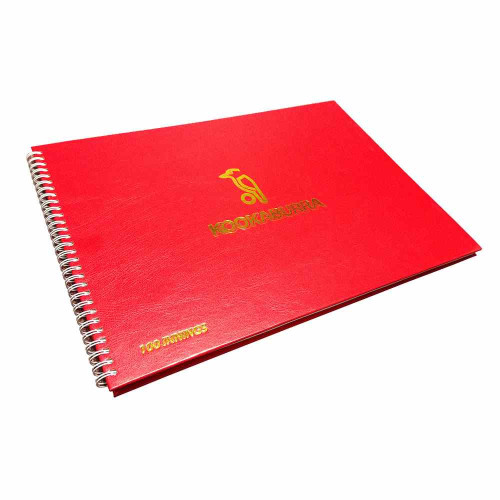 Kookaburra Scorebook Wirebound - 100 inns