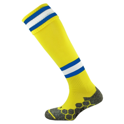 Mitre Division Tech Sock-Yellow/Royal/White-MINI-Original