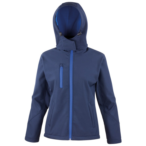 Result Womens Core TX Performance Hooded Softshell Jacket