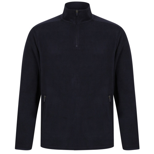 Henbury 1/4 Zip Microfleece Jacket