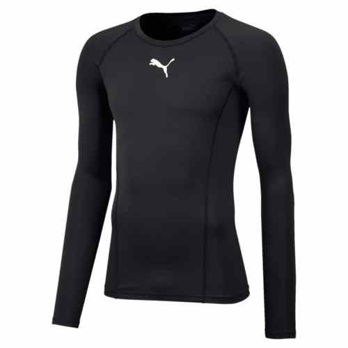 Puma Liga Baselayer Tee (Long Sleeve) - Black - S