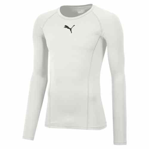 Puma Liga Baselayer Tee (Long Sleeve) - White - L