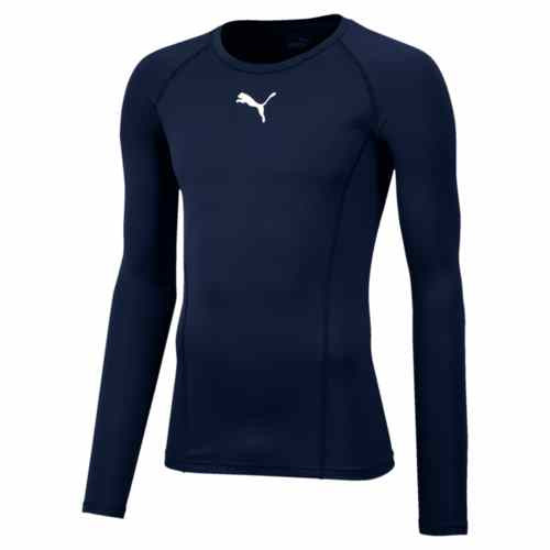 Puma Liga Baselayer Tee (Long Sleeve) - Navy - XXL