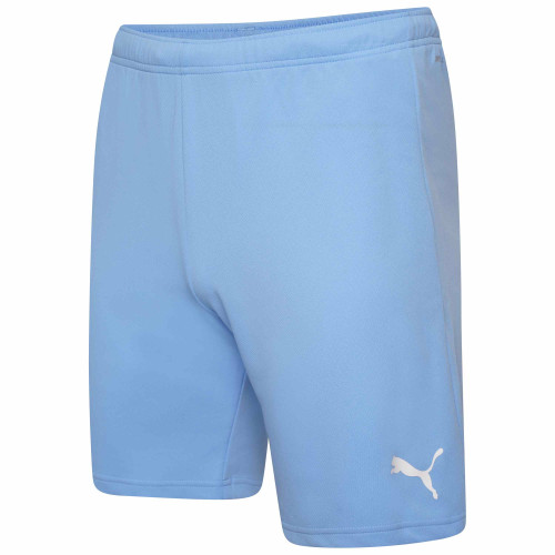 Puma Team Rise Shorts-Team Light Blue - Puma White-XL