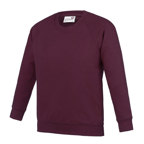 Awdis Academy Kids Academy Raglan Sweatshirt