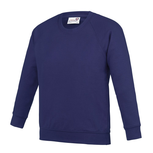 Awdis Academy Kids Academy Raglan Sweatshirt
