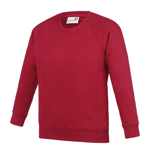 Awdis Academy Kids Academy Raglan Sweatshirt