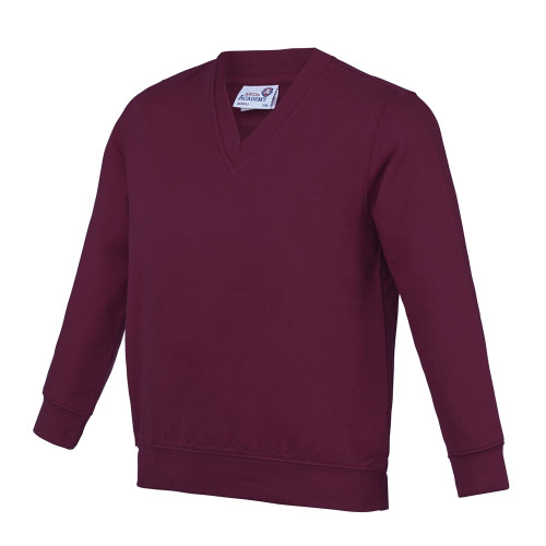 Awdis Academy Kids Academy V-Neck Sweatshirt