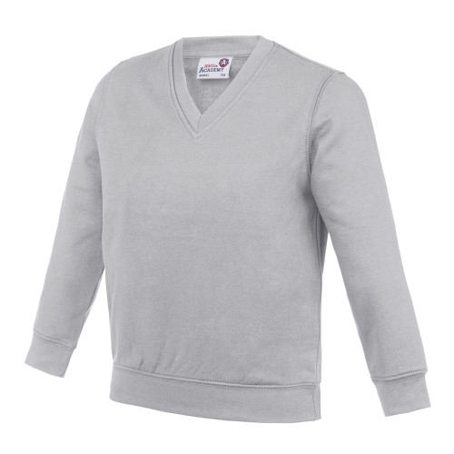 Awdis Academy Kids Academy V-Neck Sweatshirt