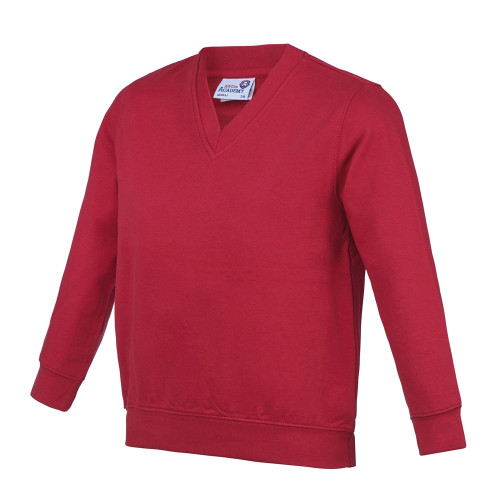 Awdis Academy Kids Academy V-Neck Sweatshirt