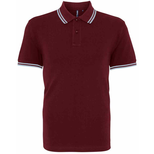 Asquith & Fox Classic Fit Tipped Polo