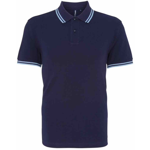Asquith & Fox Classic Fit Tipped Polo