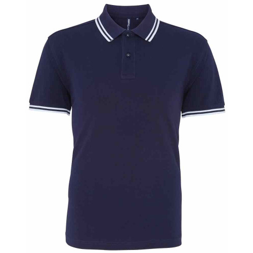 Asquith & Fox Classic Fit Tipped Polo