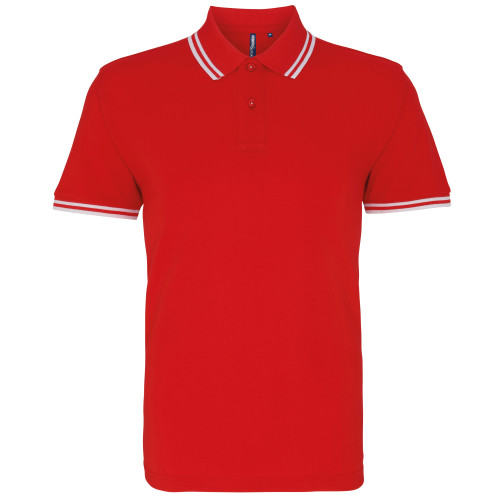 Asquith & Fox Classic Fit Tipped Polo