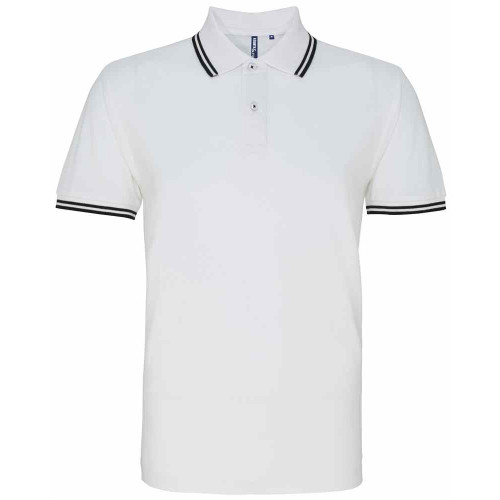Asquith & Fox Classic Fit Tipped Polo