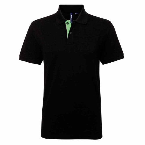 Asquith & Fox Classic Fit Contrast Polo