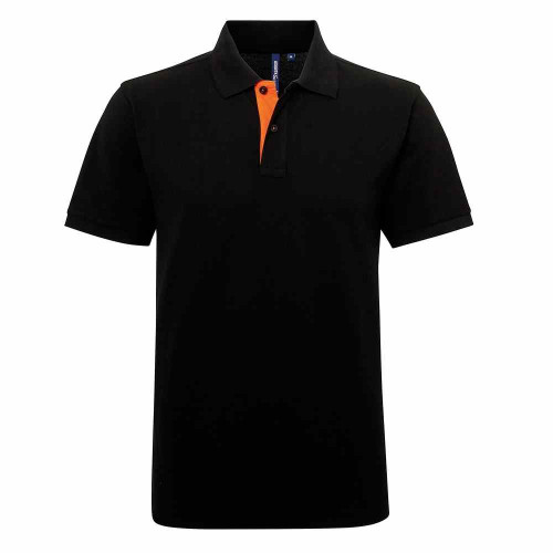 Asquith & Fox Classic Fit Contrast Polo