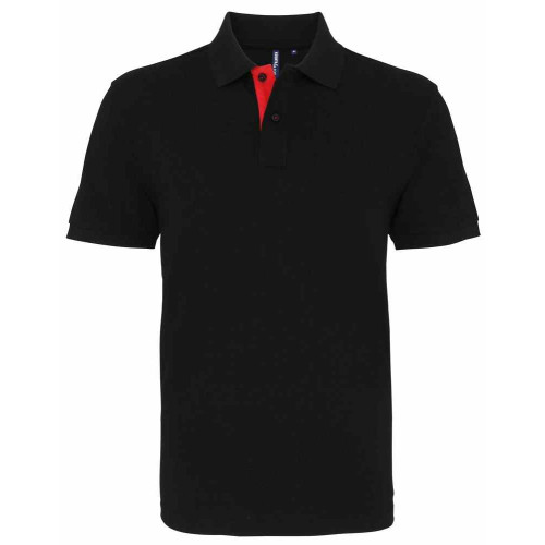 Asquith & Fox Classic Fit Contrast Polo