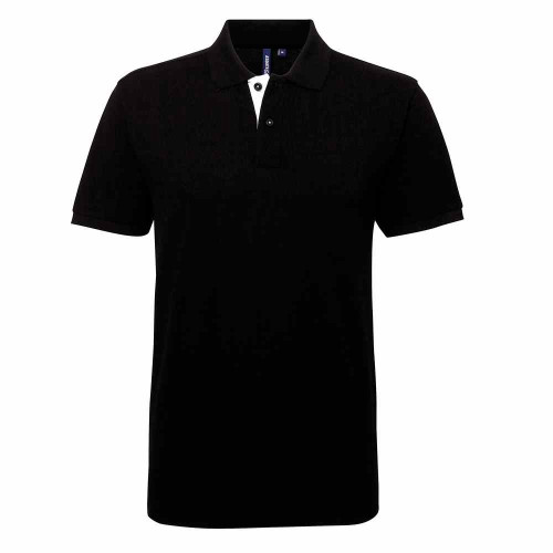 Asquith & Fox Classic Fit Contrast Polo