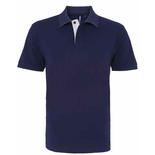 Asquith & Fox Classic Fit Contrast Polo
