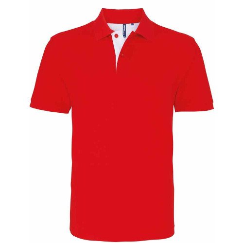 Asquith & Fox Classic Fit Contrast Polo