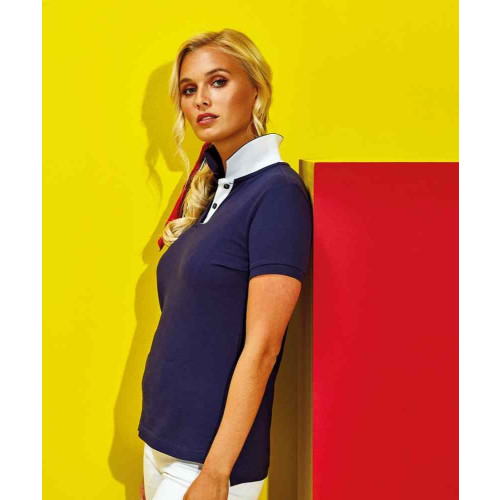 Asquith & Fox Womens Contrast Polo
