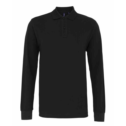 Asquith & Fox Classic Fit Long Sleeved Polo